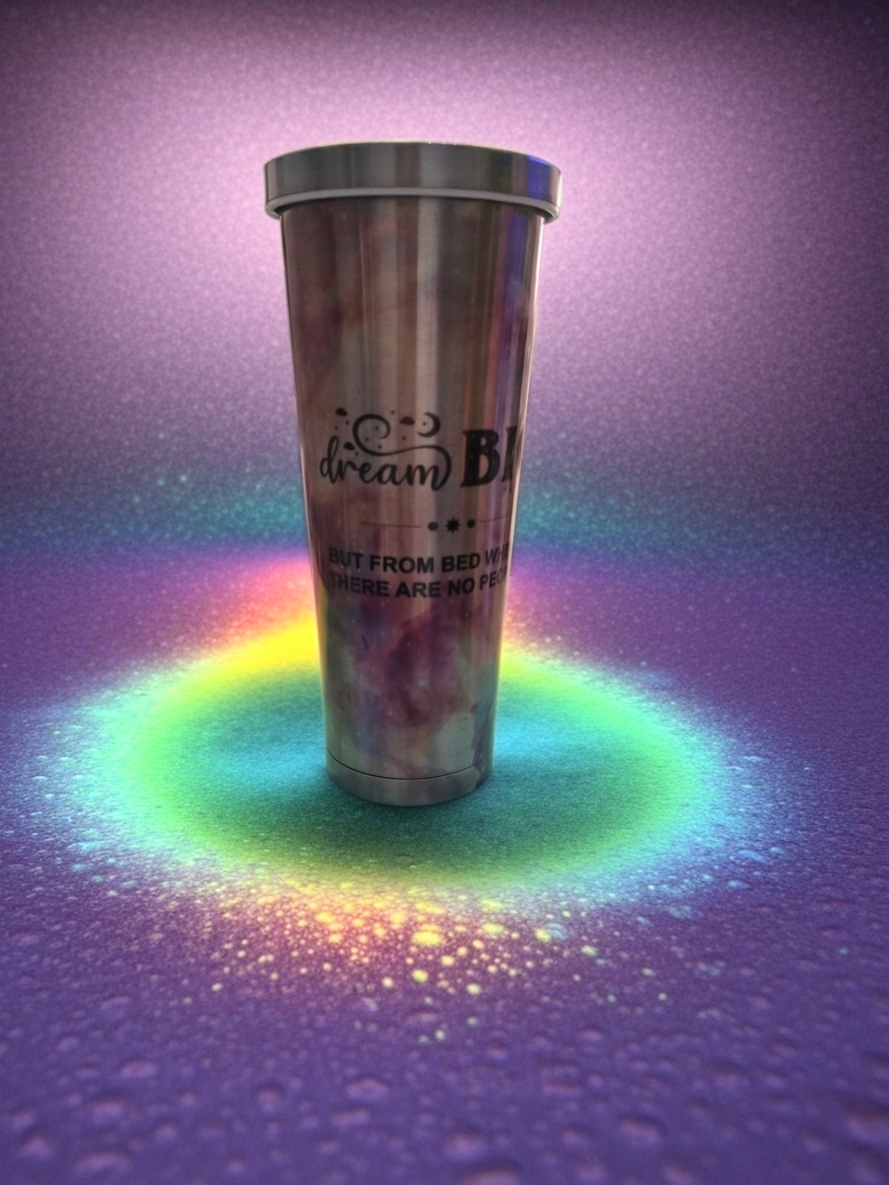 🌟3 for $18!🌟 Dream Big Funny Quote Iridescent Travel Tumbler